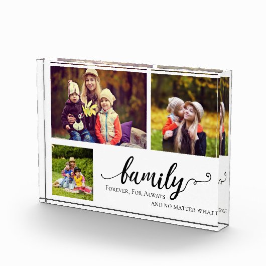 『ファミリー・フォーエバー3写真集』甘い引用文の母親 フォトブロック (右)