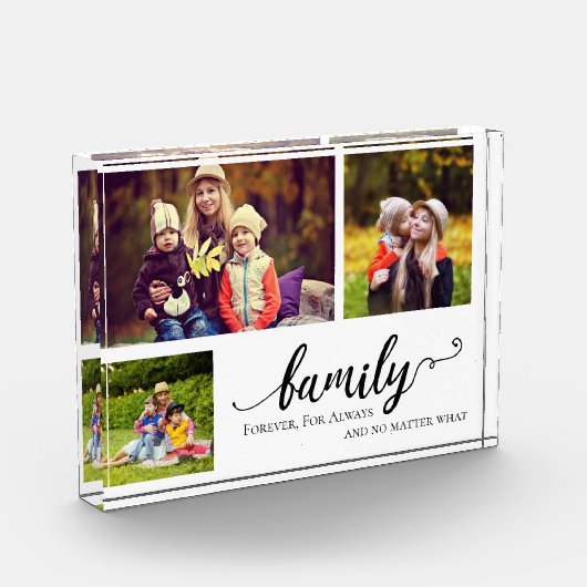 『ファミリー・フォーエバー3写真集』甘い引用文の母親 フォトブロック (左)