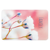 「ファミリー」フローラフレキシブルフォトマグネット マグネット (横)