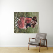 『ファミリー・ラブ・スクリプパーソナライズされたト』 タペストリー (インサイチュ(横))