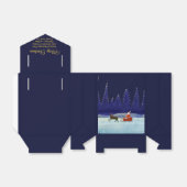 ファミリー/組織名 ブルー + サンタを追加 フェイバーボックス (折り畳みなし)