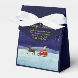 ファミリー/組織名 ブルー + サンタを追加 フェイバーボックス