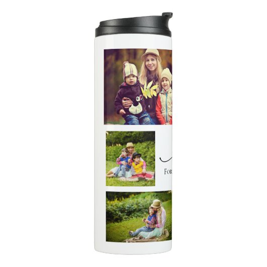ファミリーalways forever 5フォトコラージュ引用文スイート タンブラー (回転左)