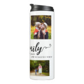 ファミリーalways forever 5フォトコラージュ引用文スイート タンブラー (回転右)