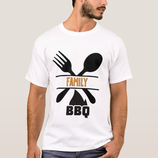 ファミリーBBQ Tシャツ (正面)