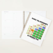 ファミリ人間関係のパースペクティブ系図学 プランナー手帳 (ディスプレー)