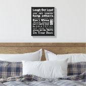 [ファミリ値] [壁のアート] キャンバスプリント (インサイチュ (寝室))