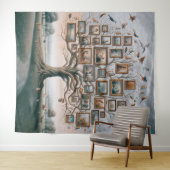 ファミリ写真ツリー03 タペストリー (インサイチュ(横))