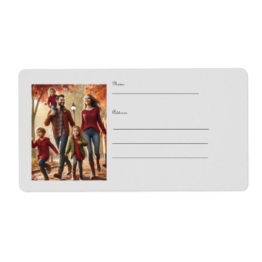 ファミリ出荷ラベル ラベル (正面)