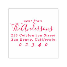 [ファミリ名から送信]スクリプトカスタム差出人住所