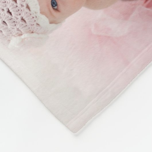 ファミリ名オーバーレイ30フォトコラージュテンプレートグレー フリースブランケット (角)