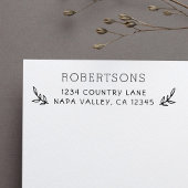 ファミリ名カスタム差出人住所 セルフインキングスタンプ