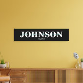 ファミリ名キャンバス キャンバスプリント (インサイチュ (リビング))