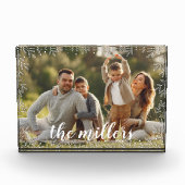 ファミリ名スクリプトオーバーレイ フォトブロック (正面)