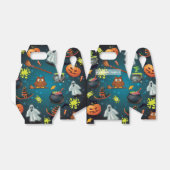 ファミリ名ハロウィーンパターパーソナライズされたン フェイバーボックス (折り畳みなし)
