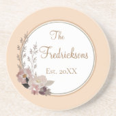 ファミリ名水色フローラ コースター (正面)