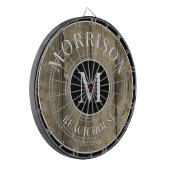 ファミリ名素朴Wood ダーツボード (正面左)