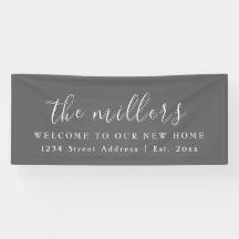 ファミリ名 |グレー |引っ越し祝いパーティーパーティー