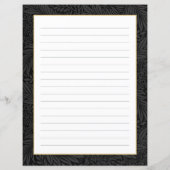 [ファミリ名]メニュープランナー | ヴィンテージブラックフローラ (裏面)