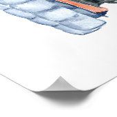 ファミリ名 | Mudroomパーソナライズされたキープサケプリント ポスター (角)