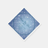 ファミリ団体や組織名を追加Happy New Year 20xx スタンダードカクテルナプキン (角)