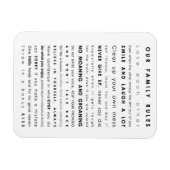 ファミリ境界 マグネット (横)