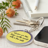 ファミリ引用文 キーホルダー (正面右)