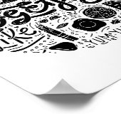 ファミリ引用文、食べ物引用文、壁の装飾 ポスター (角)