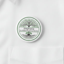 ファミリ懇親会お祝いキープサケ名バッジ 缶バッジ