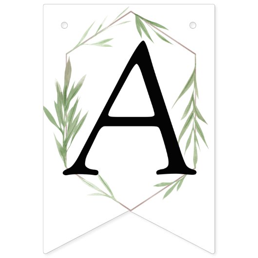 ファミリ懇親会の緑のカスタマイズ バンティングフラッグ (第2の旗)