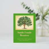 ファミリ懇親会はがき招待… 案内ポストカード (スタンド正面)