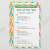 ファミリ懇親会アイスブレーカー2で1ゲーム (正面/裏面)