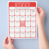 ファミリ懇親会アイスブレーカー2で1ゲーム チラシ (手)