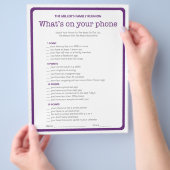 ファミリ懇親会アイスブレーカー2で1ゲーム チラシ (手)