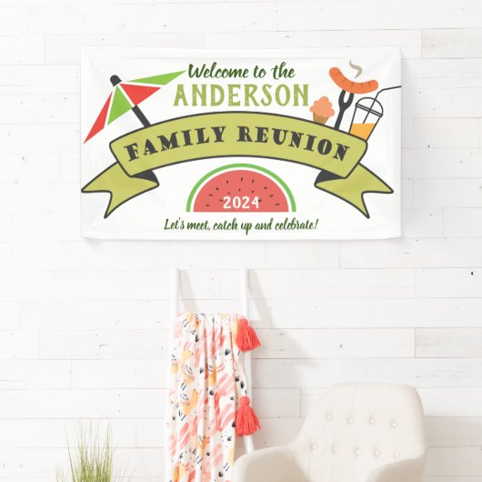 ファミリ懇親会ウェルカムバナー 横断幕 (インサイチュ)