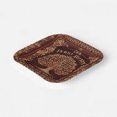 ファミリ懇親会コレクション ペーパープレート (傾斜あり)