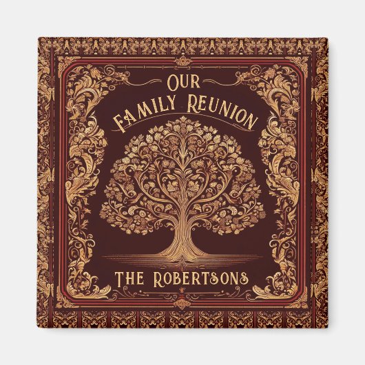 ファミリ懇親会コレクション マグネット (正面)