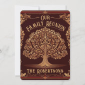 ファミリ懇親会コレクション 招待状 (裏面)