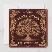 ファミリ懇親会コレクション 招待状 (裏面)