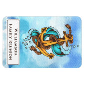 ファミリ懇親会ステートルームドアマーカクルーズ マグネット (横)