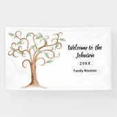 ファミリ懇親会ツリーバナー 横断幕 (横)