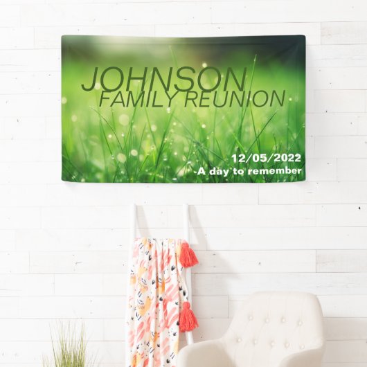 ファミリ懇親会バナー 横断幕 (インサイチュ)