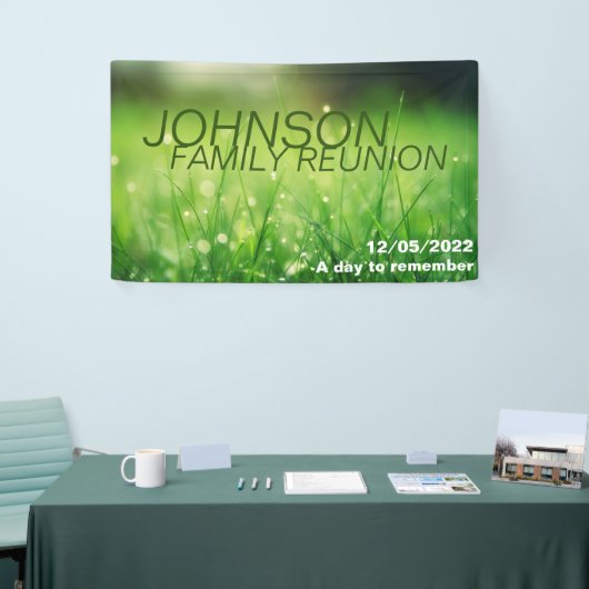 ファミリ懇親会バナー 横断幕 (トレードショー)