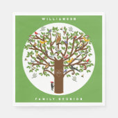 ファミリ懇親会パーティー スタンダードランチョンナプキン (正面)