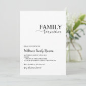 ファミリ懇親会パーティー、ファミリーギャザリング招待状 シーズンカード (スタンド正面)
