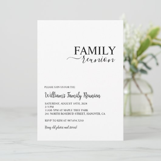 ファミリ懇親会パーティー、ファミリーギャザリング招待状 シーズンカード (スタンド正面)