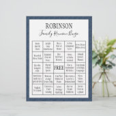 ファミリ懇親会ビンゴゲームブルータイル (スタンド正面)