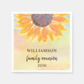 ファミリ懇親会フローラ スタンダードカクテルナプキン (正面)