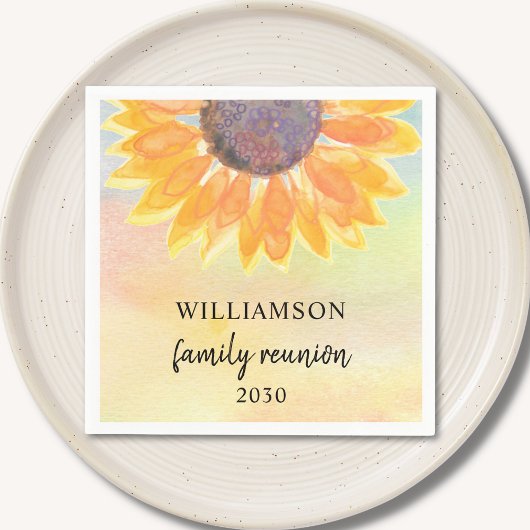 ファミリ懇親会フローラ スタンダードカクテルナプキン