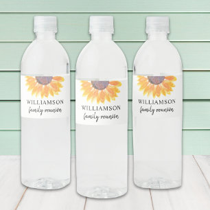 ファミリ懇親会フローラ ペットボトルラベル